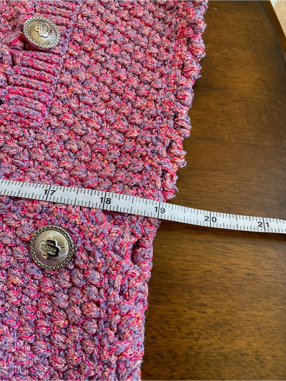 Maje Tweed Effect Knit Cardigan - Picture 6 of 16